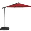 10′ Octagon AG Series Cantilever Umbrella-Black Frame Grade A by Treasure Garden